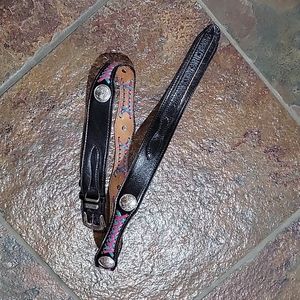 TexTan Genuine Cowhide Western Native American decor belt